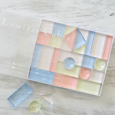 Lumiere Cubes アクリル積み木 26ピース 