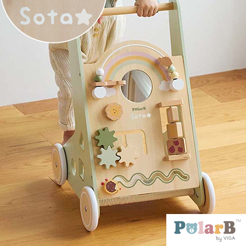 ポーラービー（PolarB）名前入りベビーウォーカー